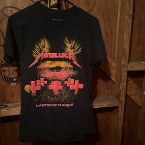 Men’s Metallica Black Band T Shirt Size Medium